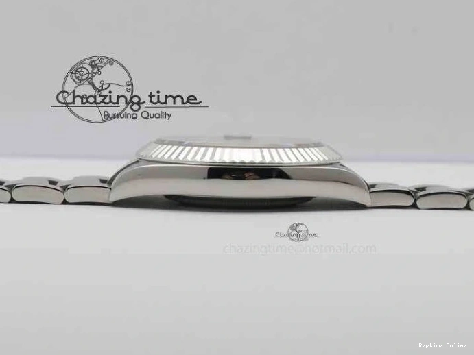 0214 Packable DateJust II 41mm SS BP Maker Best Edition Gray Dial Diam On SS Bracelet SA 3729